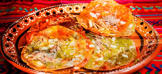 comida tipica en puebla antojo mexicano chalupas